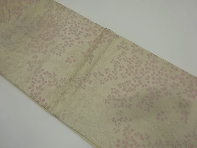 JAPANESE KIMONO / ANTIQUE FUKURO OBI / SILK / WOVEN HAGI